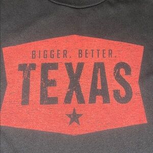 Texas Graphic Tee - Black and Red